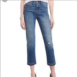 Levi’s Premium Wedgie Straight High Rise Jeans, 29